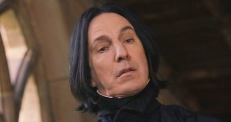 Alan Rickman as Severus Piton
